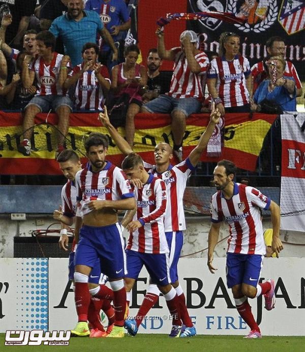 اتلتيكو مدريد يسحق ديبورتيفو بثلاثية