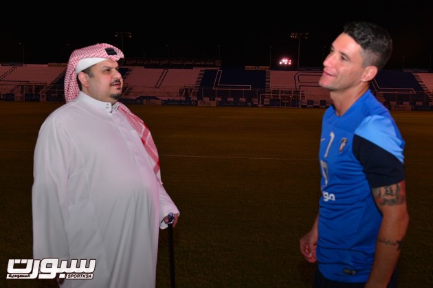 تدريبات الهلال 1 نيفي عبدالرحمن بن مساعد