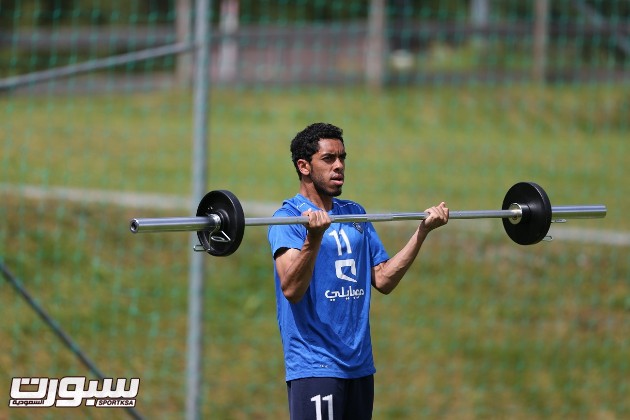 تدريبات الهلال 2 عبدالعزيز الدوسري