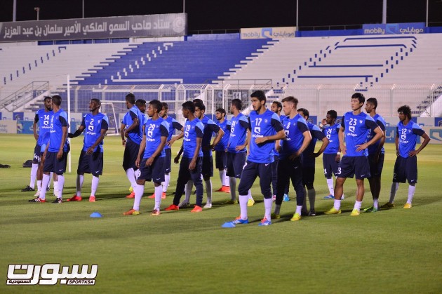 تدريبات الهلال 8