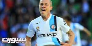 during the round 13 A-League match between Melbourne City FC and Perth Glory at AAMI Park on December 26, 2014 in Melbourne, Australia.