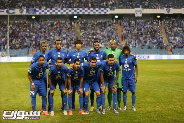 الهلال يرتدي الأزرق الكامل أمام