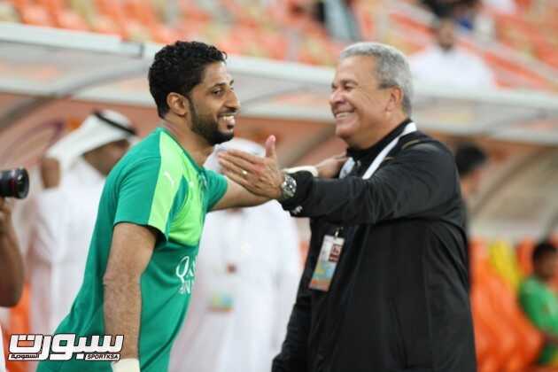 صور من لقاء الأهلي نجران