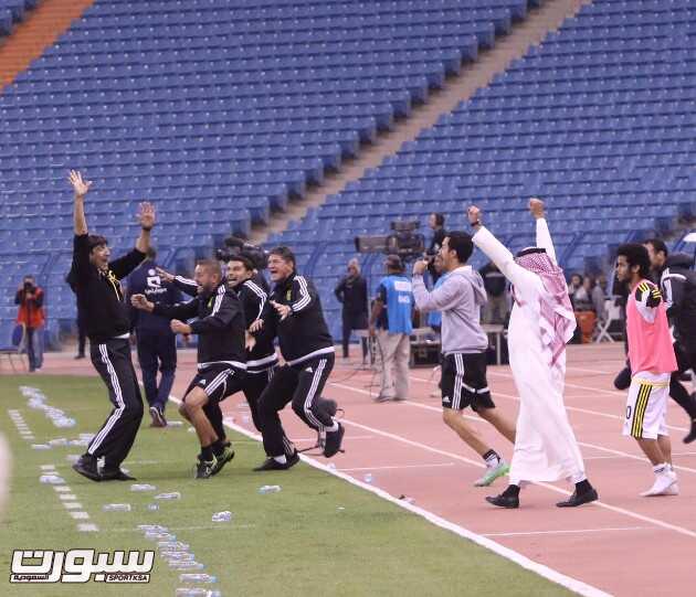 صور من مواجهة الهلال والاتحاد-تصوير