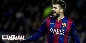 Barcelona's defender Gerard Pique gestures during the UEFA Champions League round of 16 football match FC Barcelona vs Manchester City at the Camp Nou stadium in Barcelona on March 18, 2015. AFP PHOTO / LLUIS GENE (Photo credit should read LLUIS GENE/AFP/Getty Images)