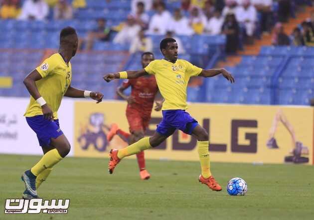 صور من لقاء النصر لخويا