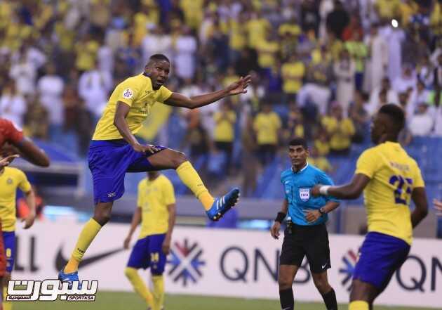 صور من لقاء النصر لخويا