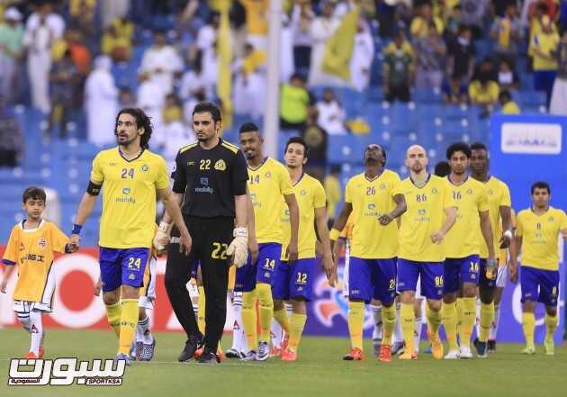 صور من لقاء النصر لخويا