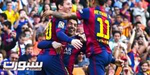 ثلاثي هجوم برشلونة كابوس فياريال
