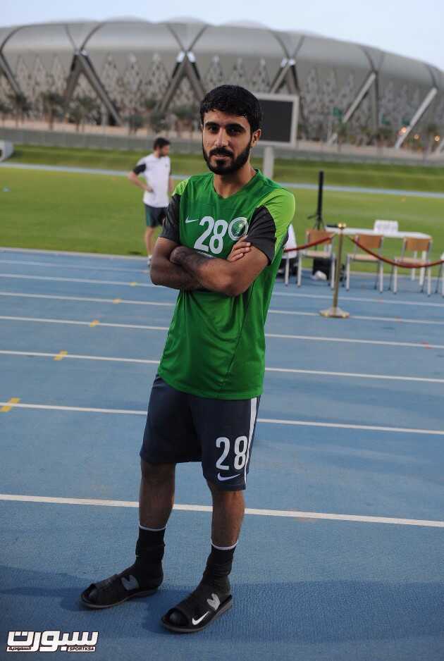 بالصور الاخضر يستعد لماليزيا بمناورة