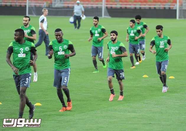 بالصور الأخضر يختتم إعداده لمواجهة