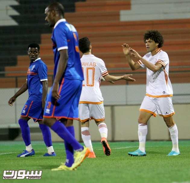 بالصور الشباب يكسب ودية الفيحاء