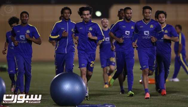 بالصور النصر يستأنف التحضيرات للتعاون