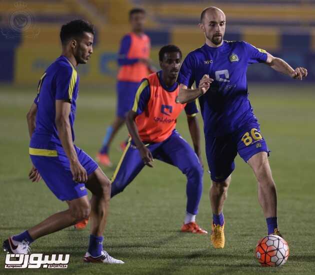 بالصور النصر يستأنف التحضيرات للتعاون