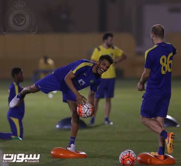 بالصور النصر يستأنف التحضيرات للتعاون