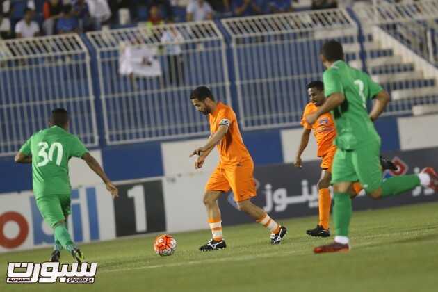 بالصور الهلال يخسر ودية الشعلة