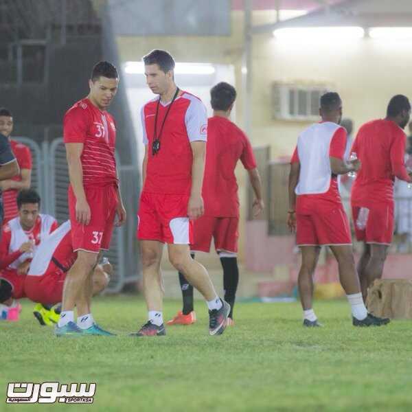 الرائد يعاود تدريباته بمشاركة الالماني