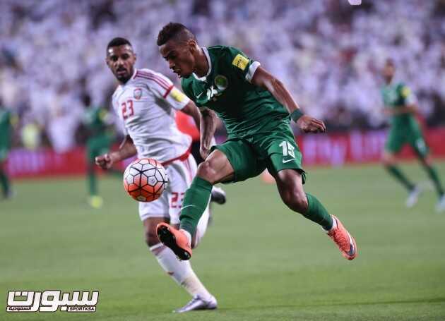 صور من لقاء المنتخبين السعودي