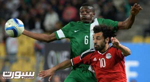 **ر تتغلب على نيجيريا بهدف