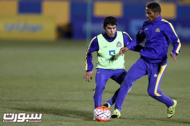 بالصور النصر يختتم إعداده للخويا