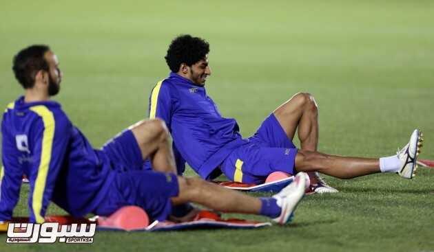 بالصور النصر يختتم إعداده للخويا