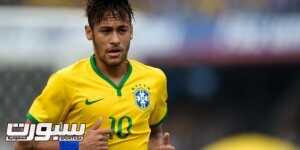 SAO PAULO, BRAZIL - JUNE 06: Neymar of Brazil in action during the International Friendly Match between Brazil and Serbia at Morumbi Stadium on June 06, 2014 in Sao Paulo, Brazil. (Photo by Buda Mendes/Getty Images)