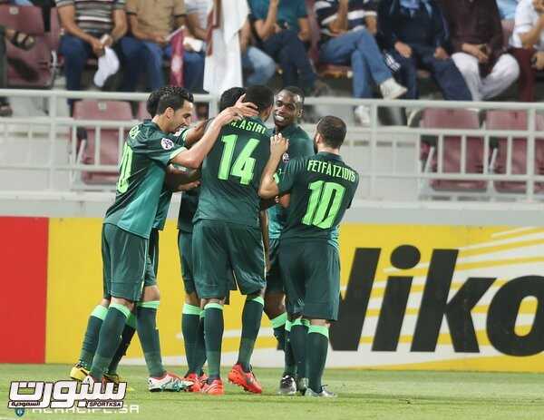 بالفيديو الاهلي يكتسح الجيش القطري