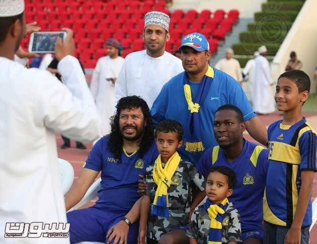 بالصور النصر ينهي تدريباته للقاء