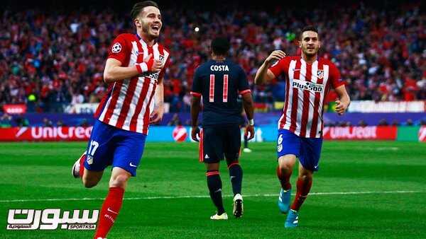 بالصور اتلتيكو مدريد يكسب البايرن
