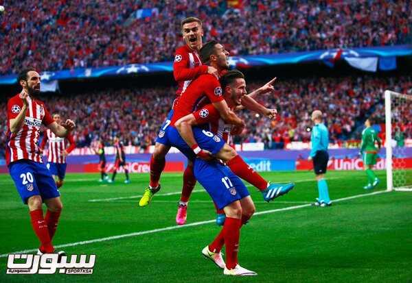 بالصور اتلتيكو مدريد يكسب البايرن