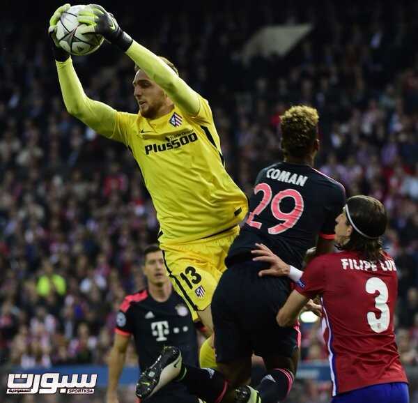 بالصور اتلتيكو مدريد يكسب البايرن