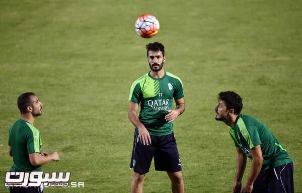 بالصور الأهلي يواصل تحضيراته للهلال