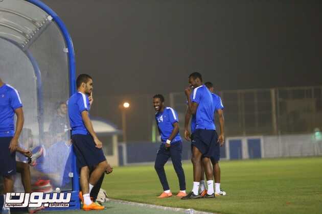 بالصور الهلال ينهي تحضيراته بتطبيق
