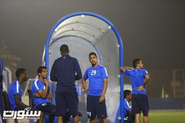 بالصور الهلال ينهي تحضيراته بتطبيق