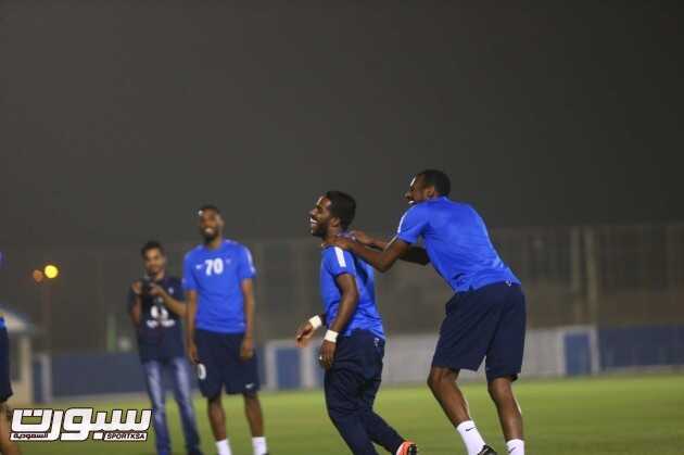 بالصور الهلال ينهي تحضيراته بتطبيق