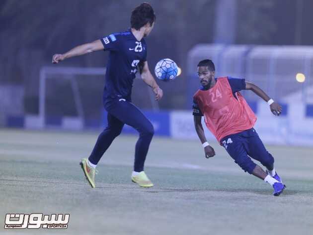 بالصور الثنيان يدعم تحضيرات الهلال