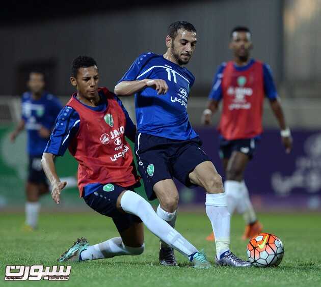 بالصور مناورة تدريبية للاعبي الفتح