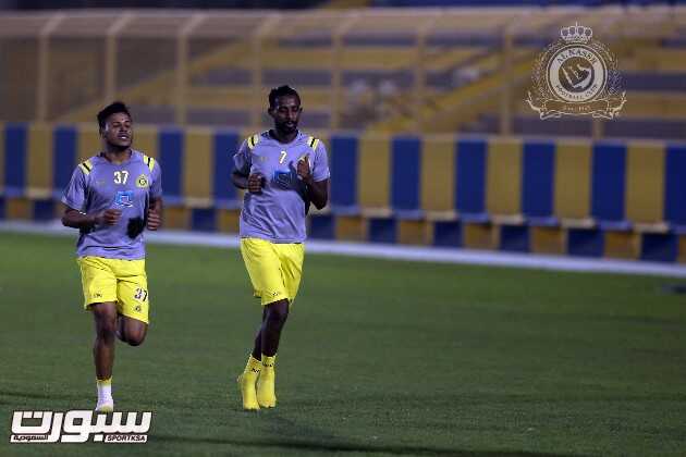 بالصور: النصر يواصل تدريباته اليومية