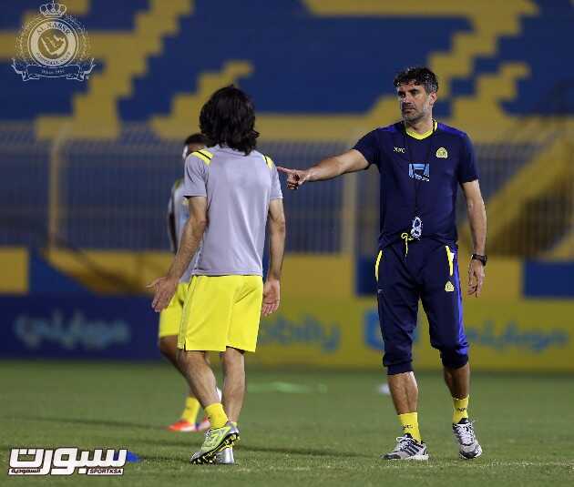 بالصور: النصر يواصل تدريباته اليومية