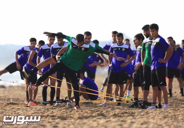 هجر يواصل تدريباته اليومية في