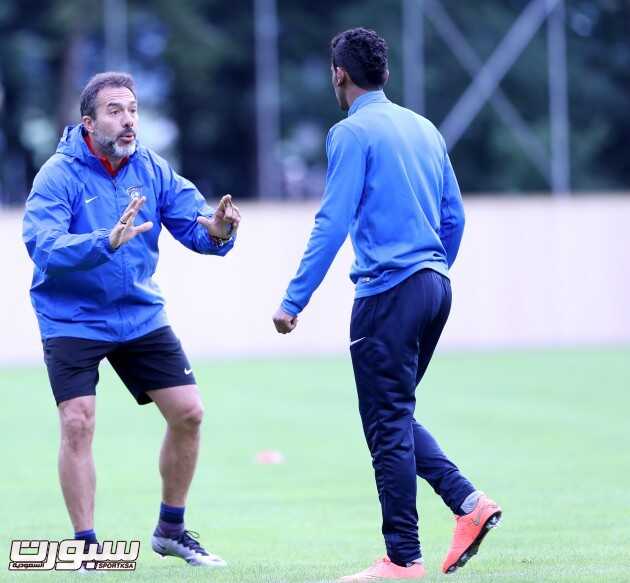 بالصور ماتوساس يركز على اللياقة
