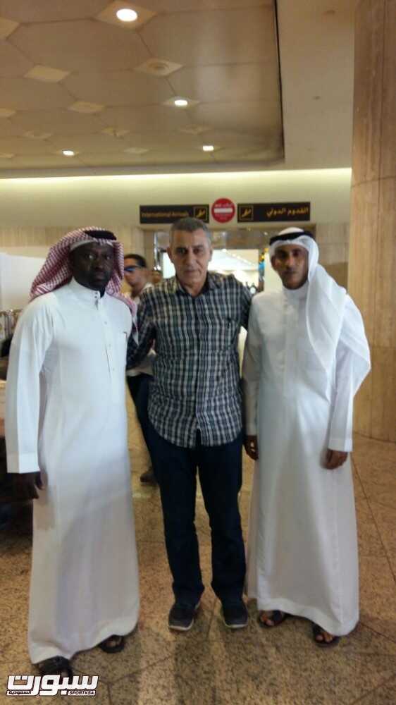 وصول مدرب الثقبة محمد سعد
