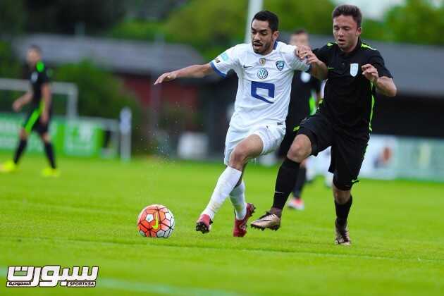 صور من ودية الهلال بيتشوفسوفن