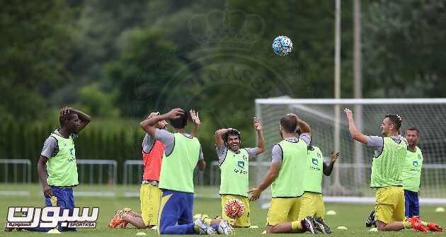 بالصور:النصر يواصل استعداداته بمعسكره بكرواتيا