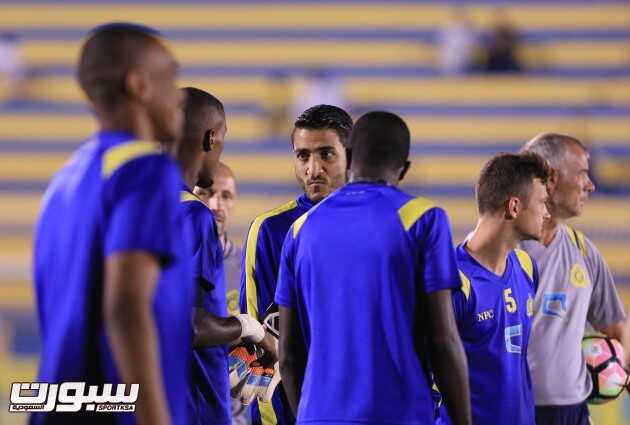 صور من تدريبات النصر عدسة