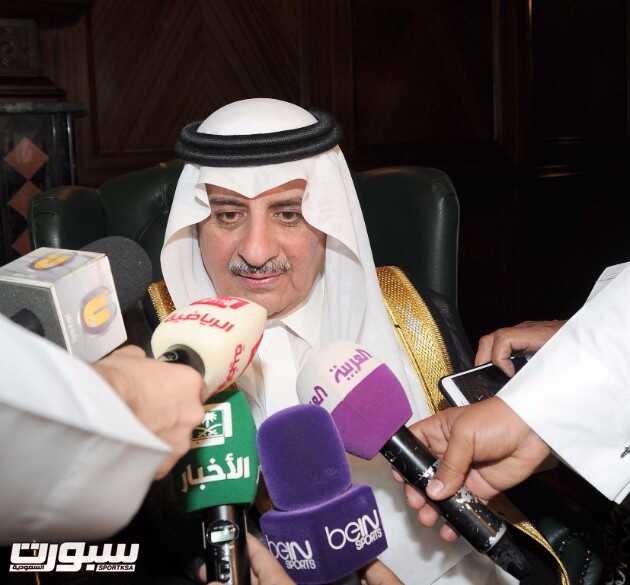 صور من استقبال الامير فهد