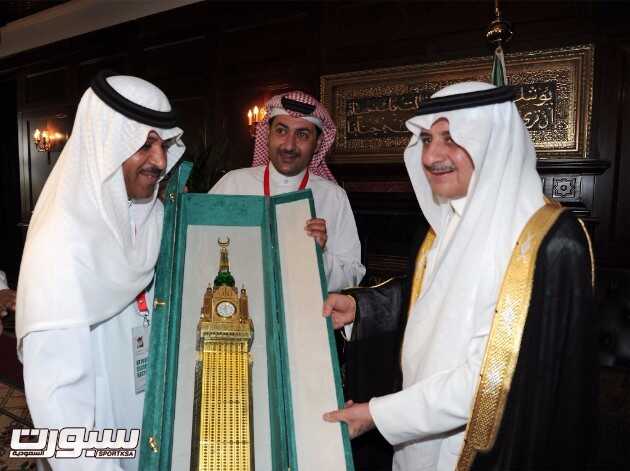 صور من استقبال الامير فهد