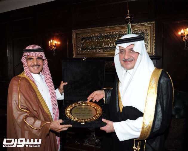 صور من استقبال الامير فهد