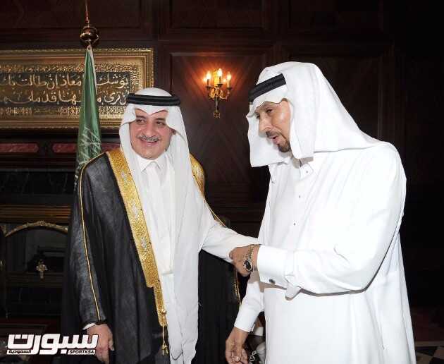 صور من استقبال الامير فهد