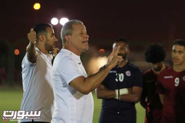 بالصور أولى تدريبات الفيصلي بعد